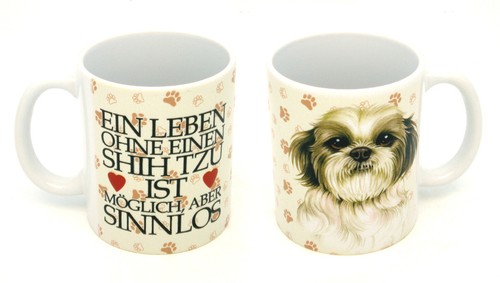 Shih tzu kaffeebecher mit - shih,