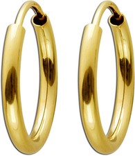 Creolen Gelbgold 585 14 Karat