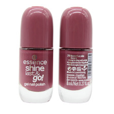 2x Essence SHINE LAST & GO! Gel Nail Polish Nagellack 79 Never Let Me Down 8ml