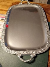 Serviertablett Rostfrei,Edelstahl .45x32 cm