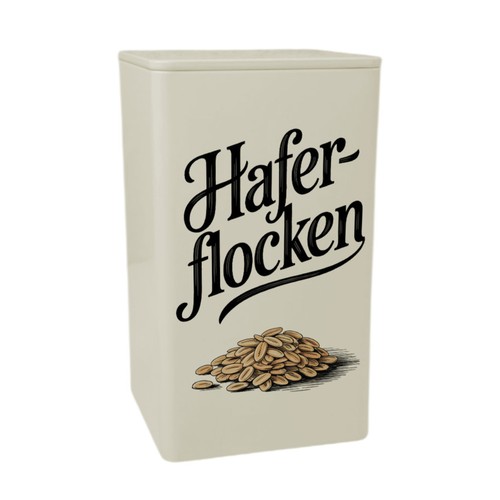 Haferflocken vintage - haferflocken,