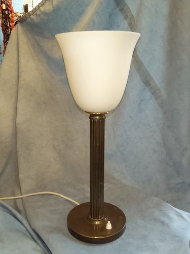 Art deco tischlampe - art,