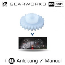 E20 Kombiinstrument Zahnrad für AUDI 90 B3 Typ 89 Coupe S2 Tachoreparatur