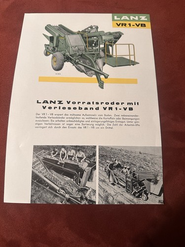Lanz vorratsroder mit - lanz,