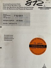 #21/26 Deutz F3L1011   Ersatzteilliste parts list spare parts book