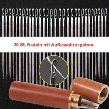 Nähnadeln 30 tlg Selbsteinfädelnde Handnähnadeln Nadel mit Aufbewahrungsbox