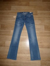 REPLAY RAMEAN BOOTCUT Jeans Stretch Hüftig Blau W27 L34 **NEU**