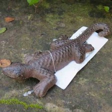 Salamander Gecko Echse Gusseisen Eidechse Gartentiere Molch Lurch WP058G-B