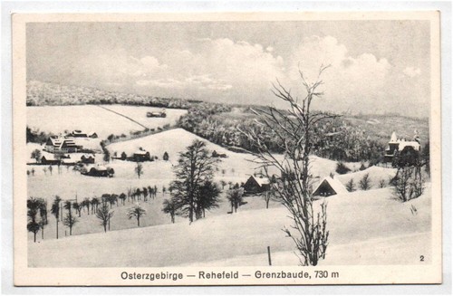 Ostererzgebirge rehefeld - ak,