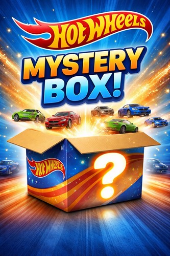 Hot wheels mystery glück box - wheels,