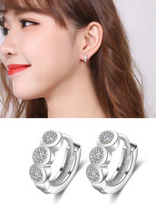 Klapp Creolen Zirkon Liebe