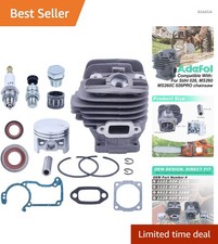 Zylinder Kolbensatz 44,7mm Chrom Nikasil Ersatzteile Kit für STIHL 026 MS 260