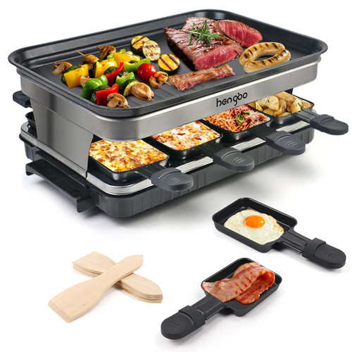 Raclette grillplatte - raclette, 8