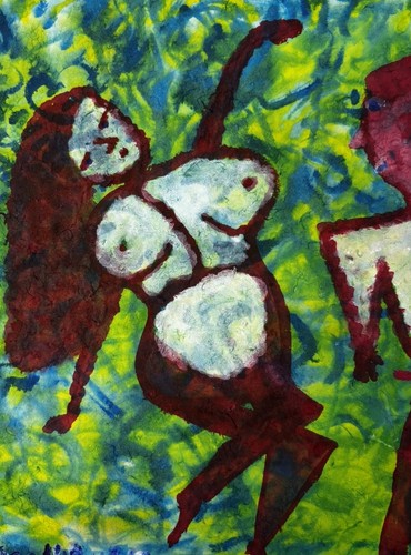 Original aquarell gemälde - original,