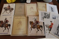 sieben Postkarten-Serien