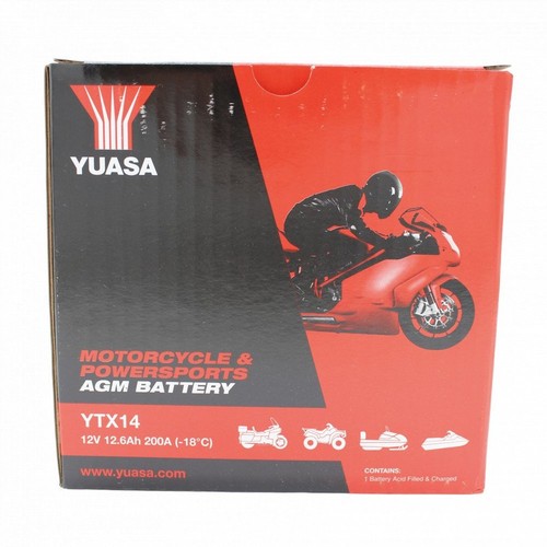 Yuasa ytx14 motorrad batterie - yuasa,