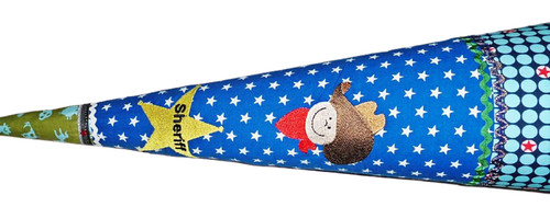 Schultüte zuckertüte cowboy - schultüte,
