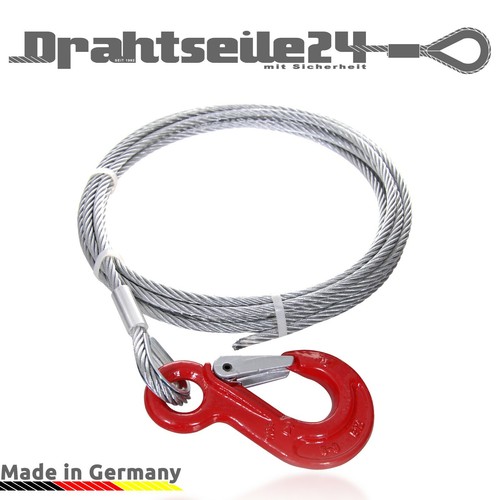 Stahlseil mit lasthaken - stahlseil, für