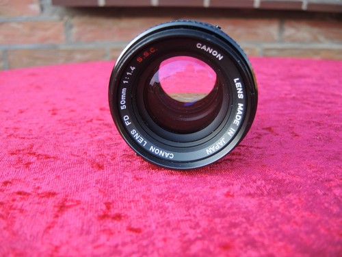 Canon lens 1 4 - lens, 1.4