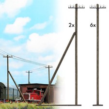 Busch 1499 Telegrafenmasten H0