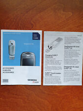 Siemens Mobile CX65 Handy Mobile Phone Prospekt Zubehör 2004