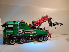 Lego Technic 42008 Abschlepptruck mit Power Funktion,BA 1+2+3,gebraucht#