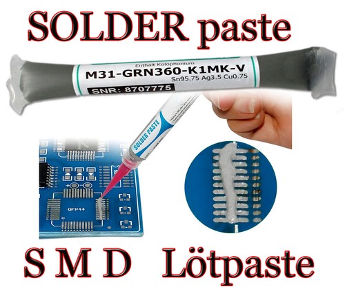 Smd lötpaste silber sn96 - smd,