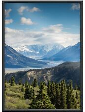 Alu Bilderrahmen mit schnellem Montage-System Plakatrahmen, Alurahmen mit Acryl