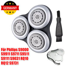 Ersatz-Scherkopf für Philips Norelco RQ10 RQ12 Sensotouch 3D Schwarz-Silber DHL