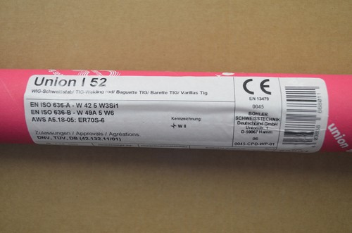 Böhler union wig - 52,