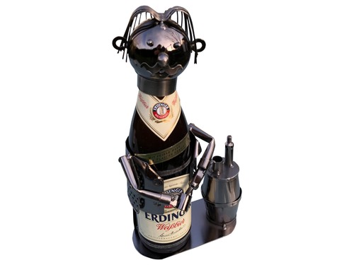 Bierflaschenhalter metall wirt - metall,