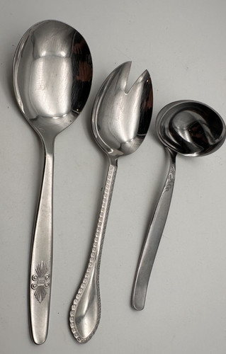 3er set edelstahl - set,