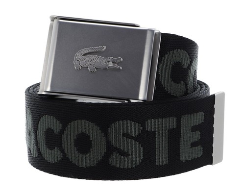 Lacoste jacquard webbing - jacquard, belt