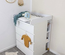 Wickelkommode Seitenregale