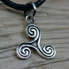 925 Silber Triskele keltischer