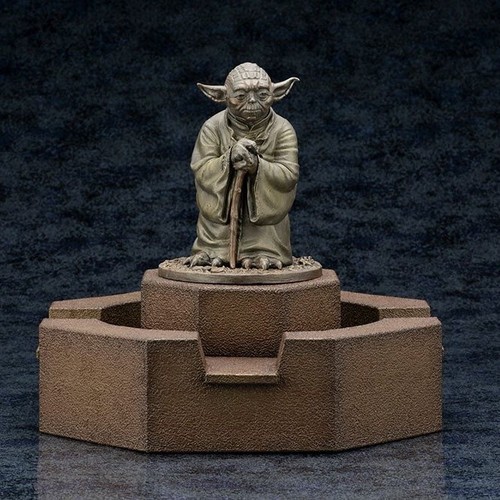 Yoda fountain cold cast figur - fountain,