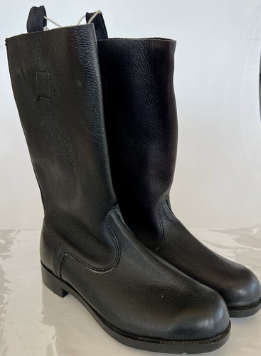 Paar dienststiefel leder - 1,