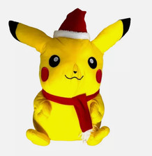 Pikachu Pokemon Nintendo Plüsch Stofftier Weihnachtsedition XXL 50cm Top Zustand