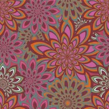 Sunny Flowers Viskose Voile