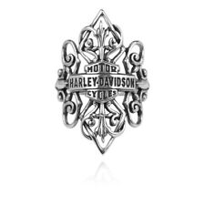 Harley-Davidson Fingerring Gypsy Filigree, Silber, Hochwertig