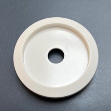 Zentralstück o. Knebel BERKER 1647 Serie 1930 polarweiß glänzend f. Drehschalter