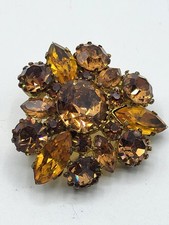 XB-Vintage Brosche Strass