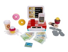 Spielzeugkasse Registrierkasse mit Tonfunktionen Scanner Spielkasse Spielzeug