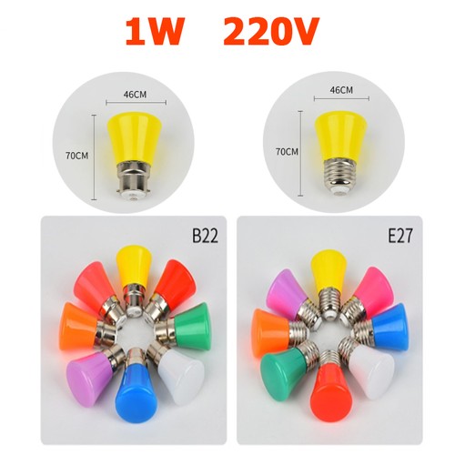 E27 b22 bunte led - b22,