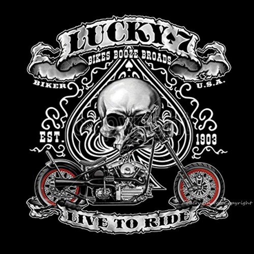 Biker shirt rocker - biker, t-shirt