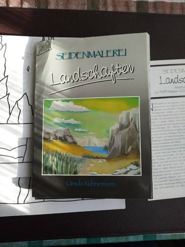 Seidenmalerei vorlagenheft - seidenmalerei,