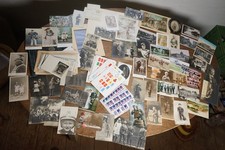 Foto Wk1 Konvolut Lot Soldat Portrait Uniform Mütze Offiziere Bildtafel Kinder