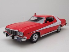 Ford Gran Torino 1976 rot weiß Starsky & Hutch Modellauto 1:24 Greenlight