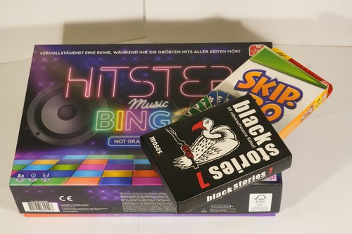 Spielepaket black stories - black,