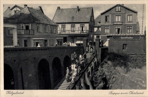 Nordseeinsel helgoland - ak,